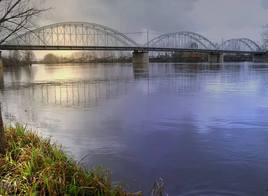 Río Alagón en Coria.