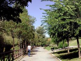 Parques en Coria.