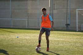 Entramientos del CD Coria.