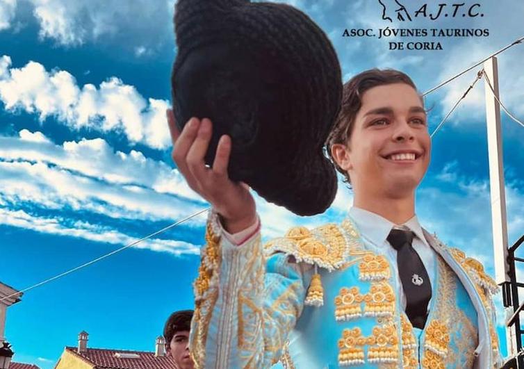 Manuel León, joven novillero cauriense, triunfa en la II Oportunidad Taurina de Cáceres