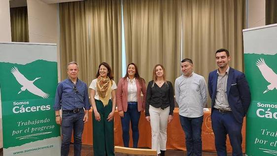 Somos Cáceres suspende al nuevo gobierno municipal al cumplir casi 100 días de gestión local