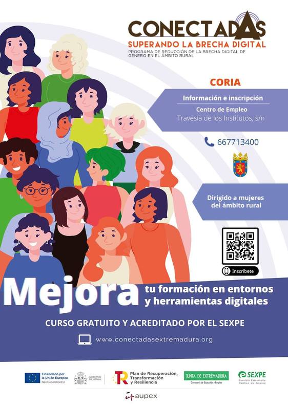 Arrancan las nuevas formaciones de «Conectadas» en Coria