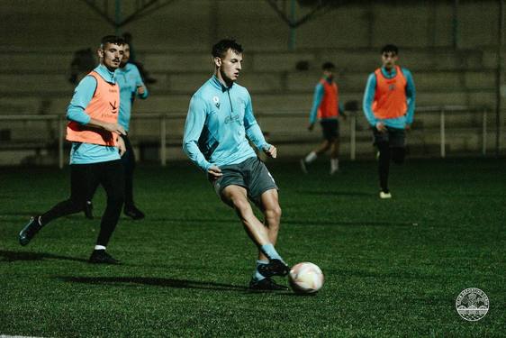 Entrenamientos del CD Coria.