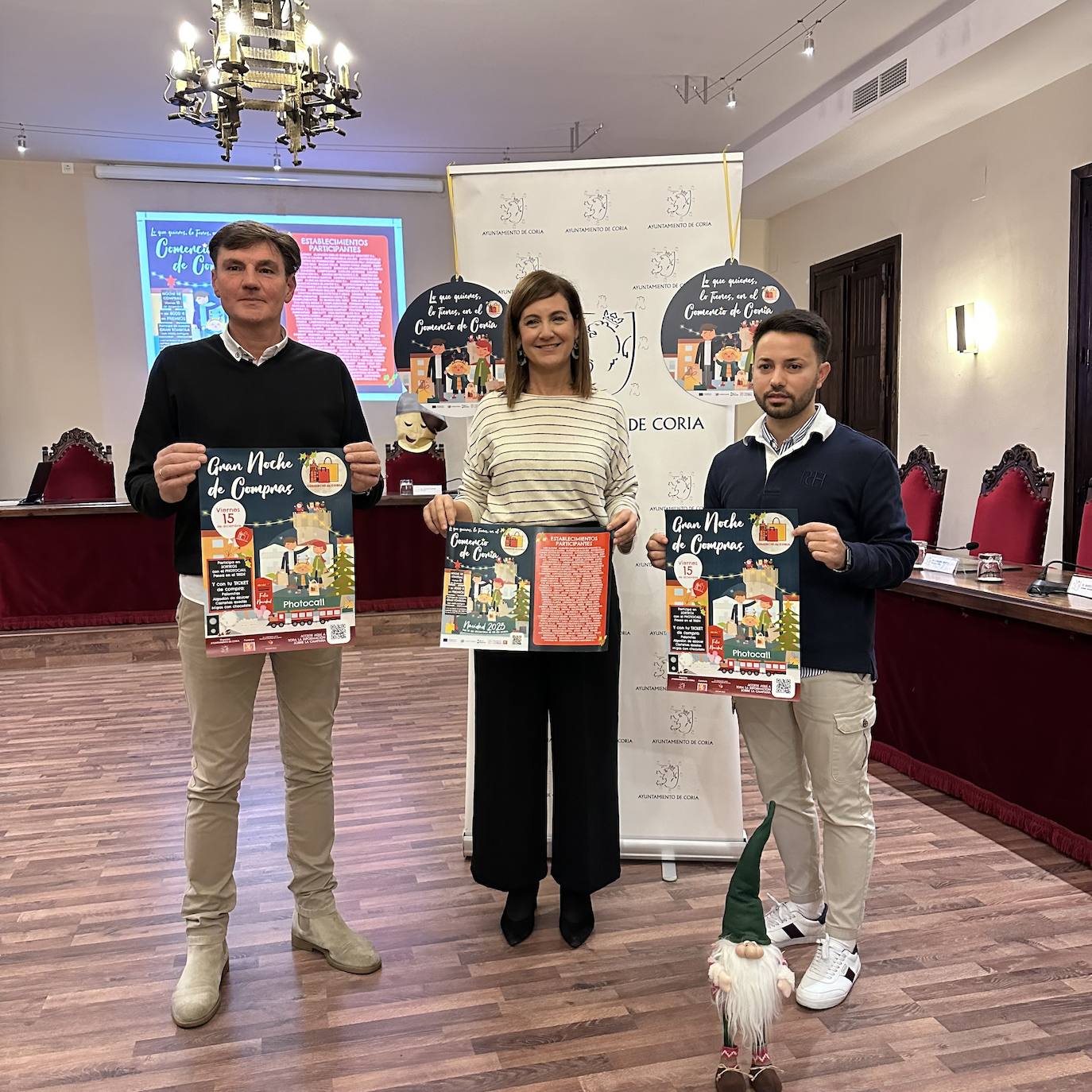 presentación de la Campaña de Navidad del Comercio Local.