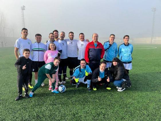La 10ª Convivencia de Fútbol-7 a favor de Cáritas 2023 recoge 320 kg de alimentos