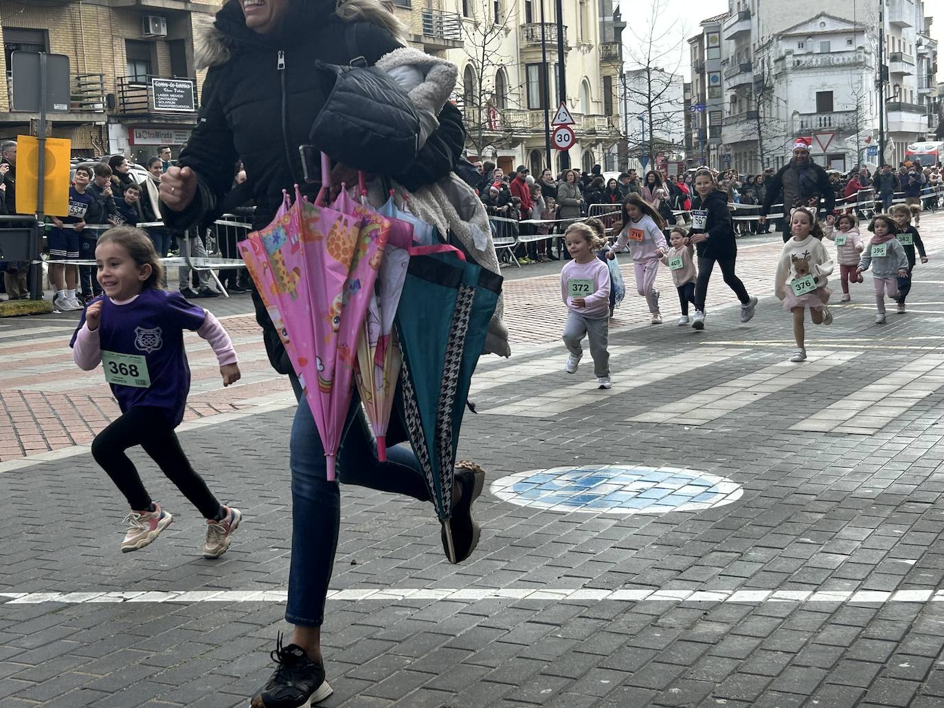 Participación masiva en la San Silvestre de Coria 2023