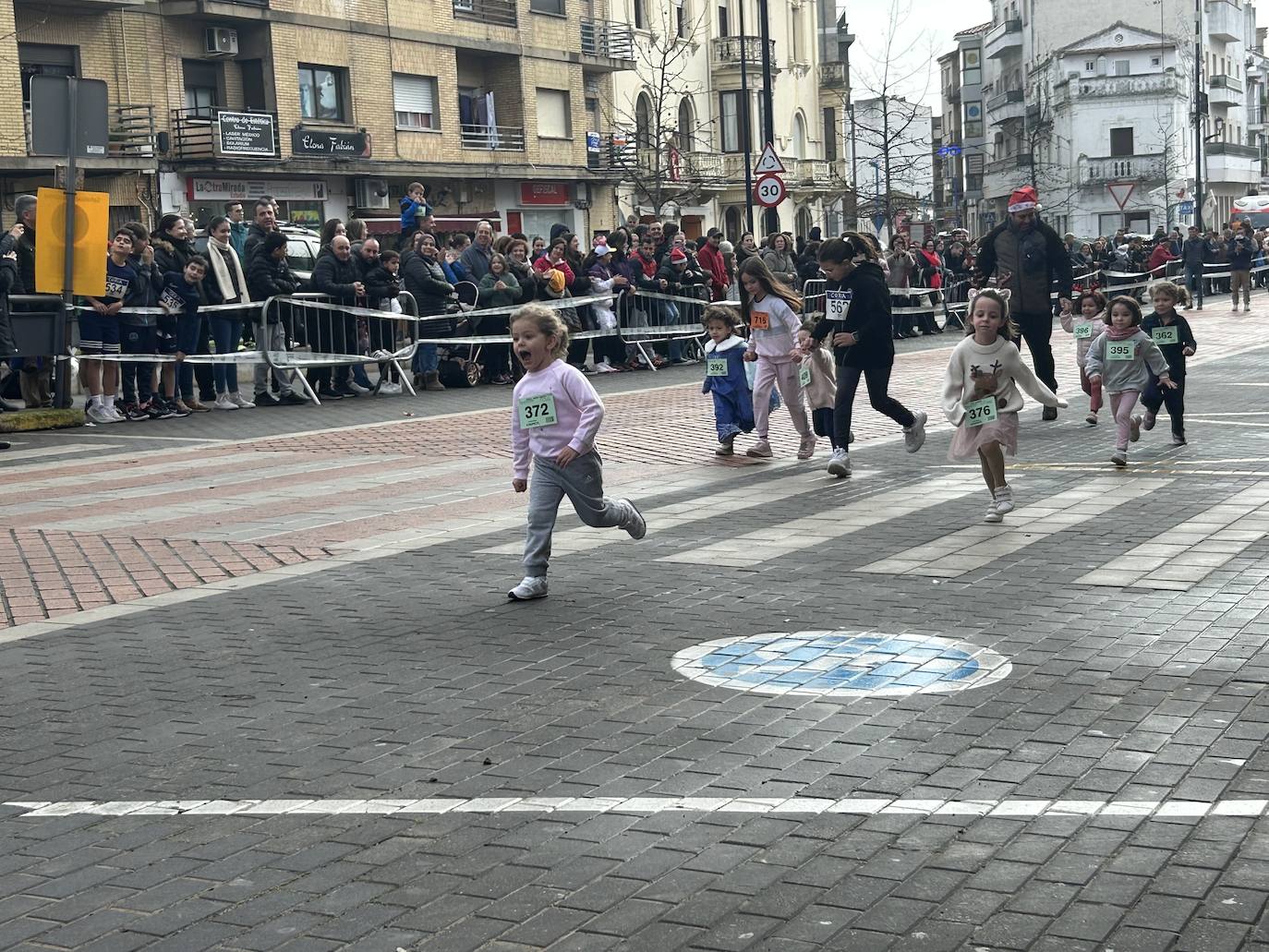 Participación masiva en la San Silvestre de Coria 2023