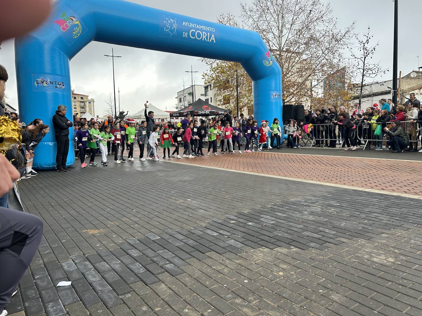 Participación masiva en la San Silvestre de Coria 2023