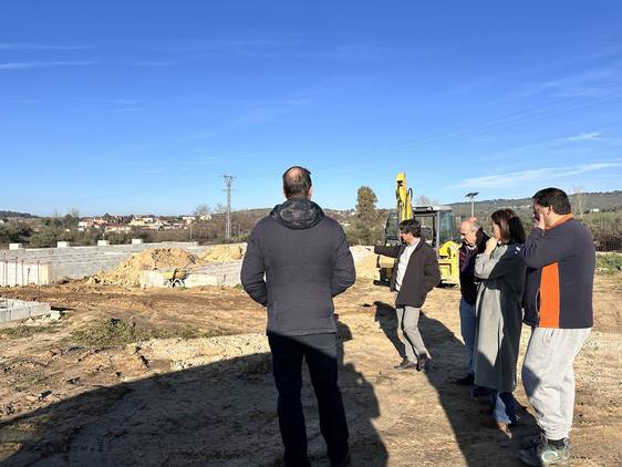 Las obras de ampliación del cementerio municipal continúan a buen ritmo