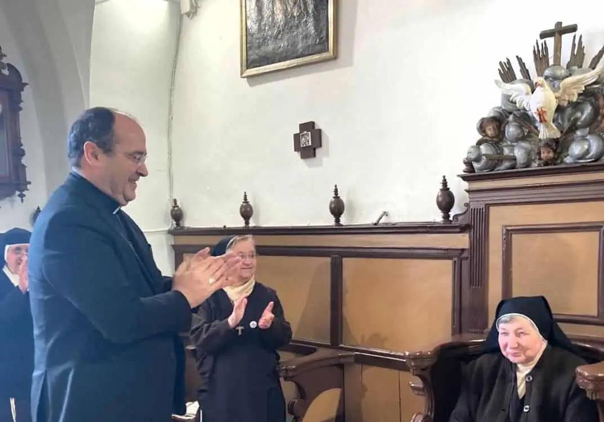 Sor María en su nombramiento.