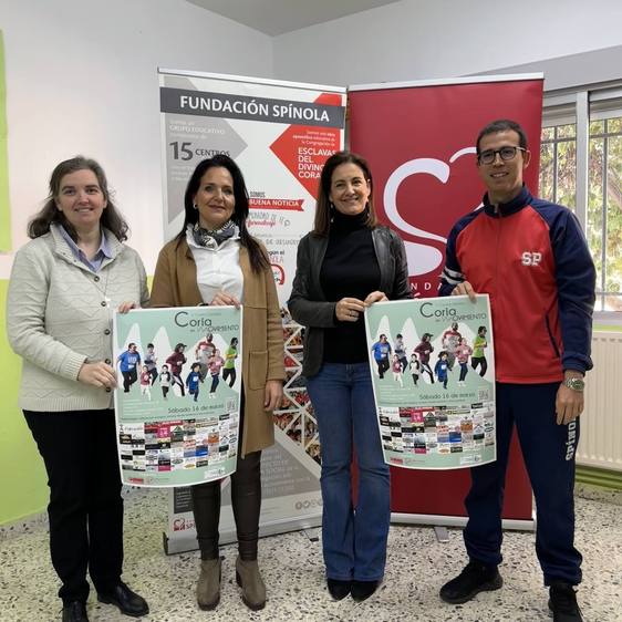 Coria acogerá la IV Carrera Solidaria a favor del refuerzo escolar para los niños del barrio de California en Brasil