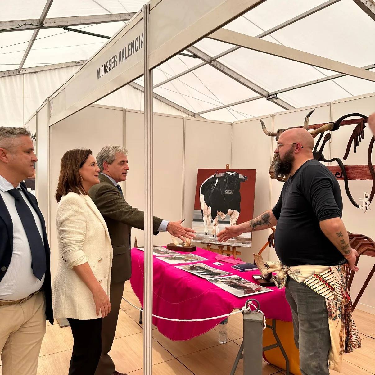 Miles de personas han disfrutado de la VIII Feria del Toro de Coria