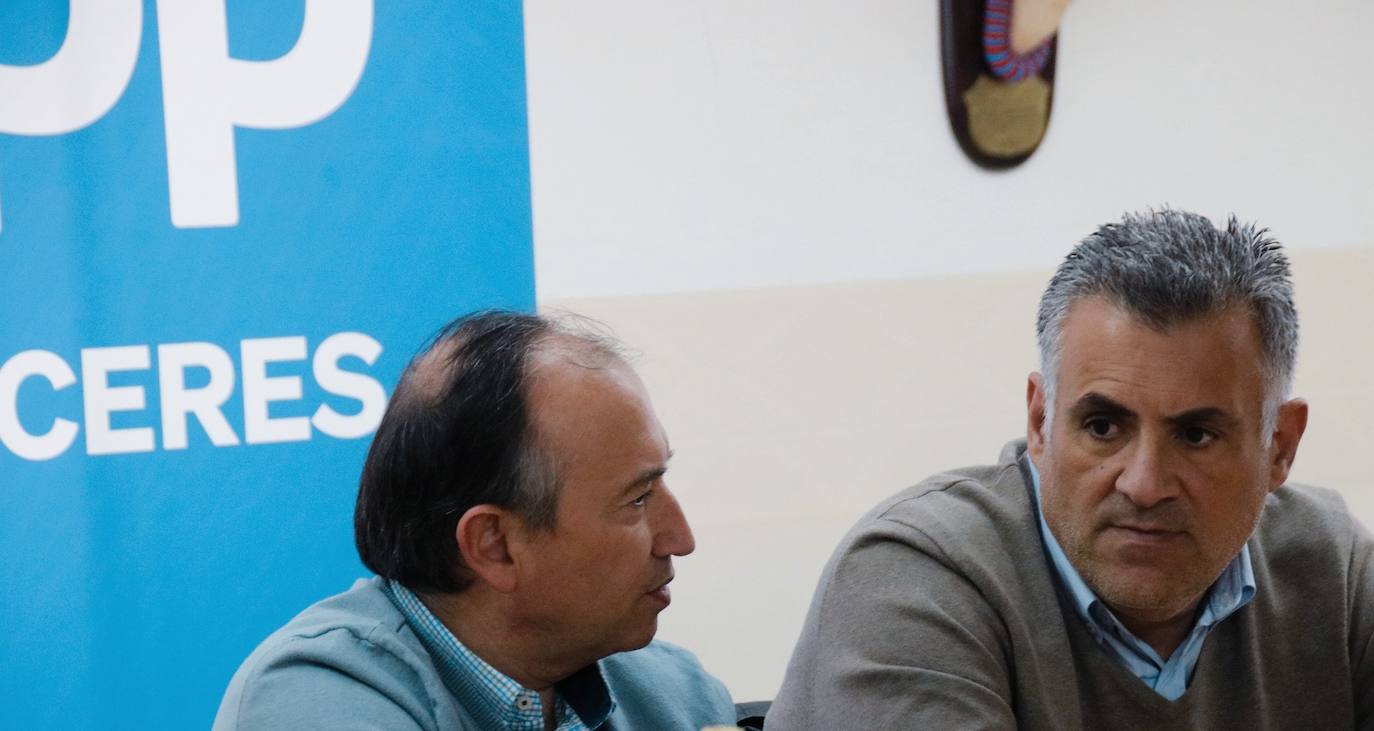 Populares de la Provincia de Cáceres se reunen en Coria para tratar temas de la zona