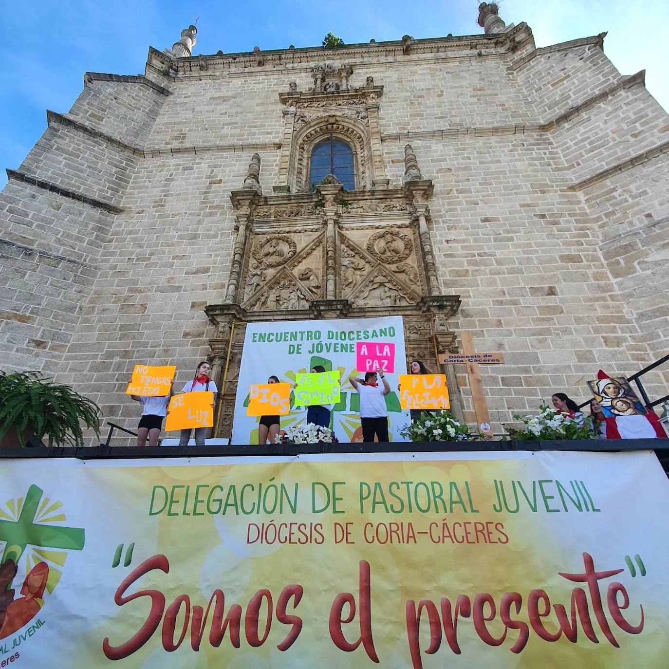 Coria ha acogido el XXXVII Encuentro Diocesano de Jóvenes