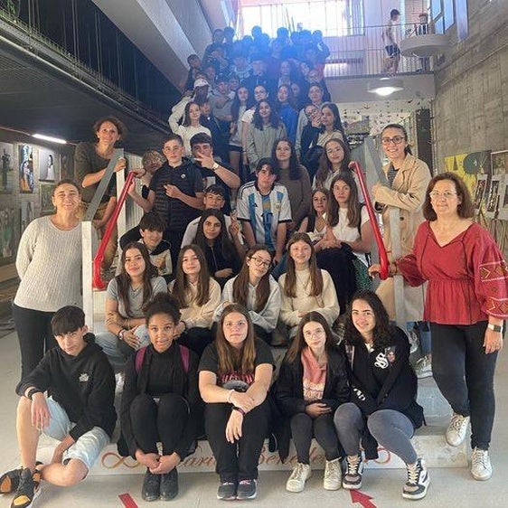 Las familias del instituto Caurium acogen a 30 estudiantes franceses