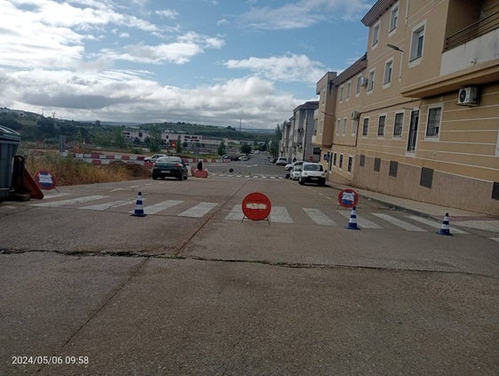 La calle Paraguay se corta por obras