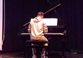 Audición de piano.
