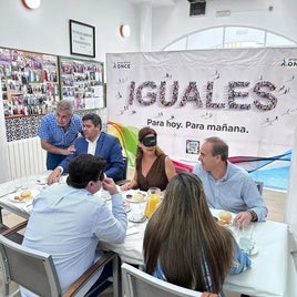 Desayuno a ciegas.