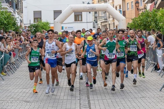 Sara Barrios y Daniel López, ganadores del XXXIX Cross Urabano «Ciudad de Coria» 2024