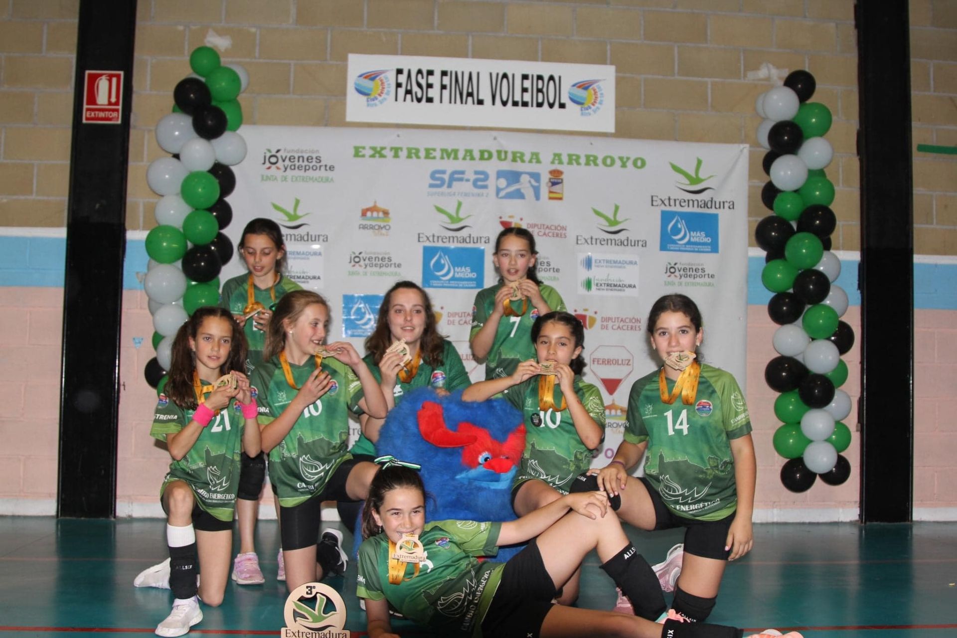 El Club Voleibol Coria competirá en el Campeonato de España Benjamín de Voleibol Femenino