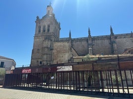 Vallado en Coria.