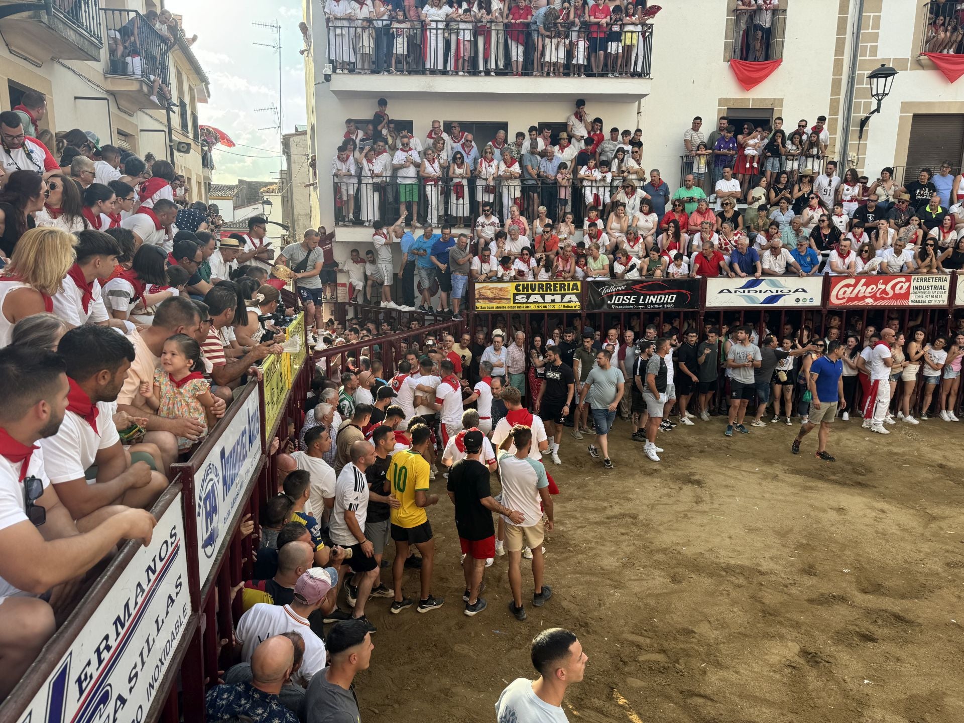 Evacuación del herido.