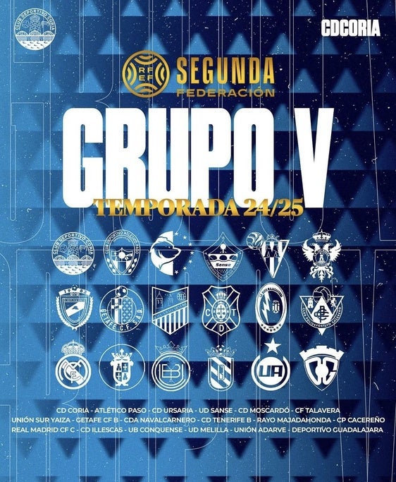 El CD Coria ya tiene grupo para la temporada 24/25