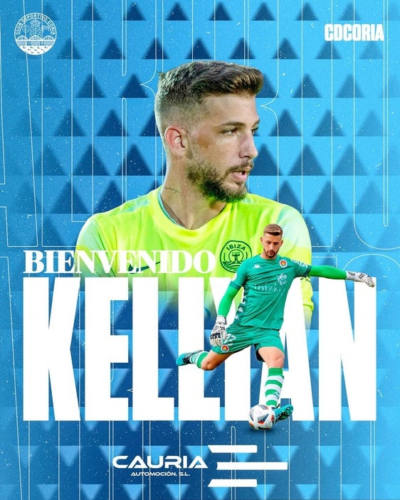 Kellyan García, Nuevo Guardameta del CD Coria para la Temporada 24/25