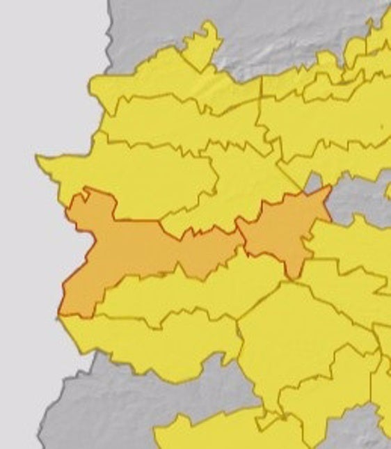 El norte de Cáceres en alerta amarilla por altas temperaturas