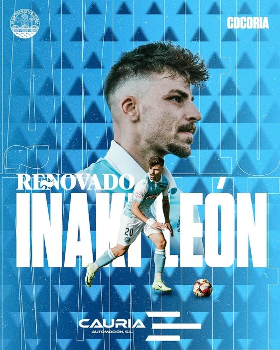El Coria anuncia la renovación de Iñaki León