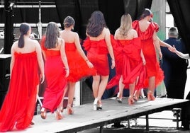 Parte de la colección presentada.