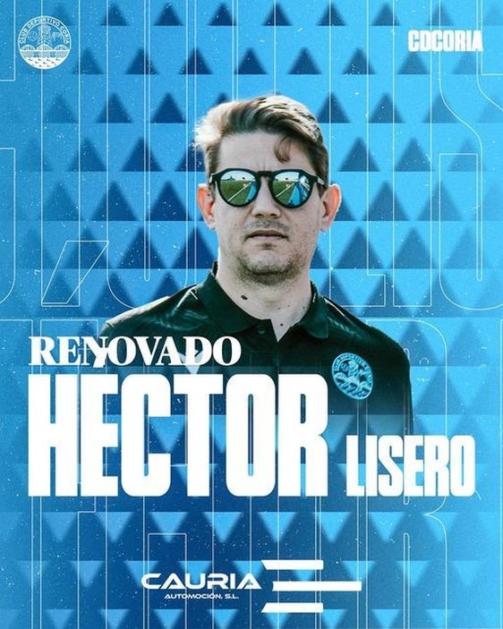 Héctor Lisero, nuevo entrenador del Club Deportivo Coria Femenino