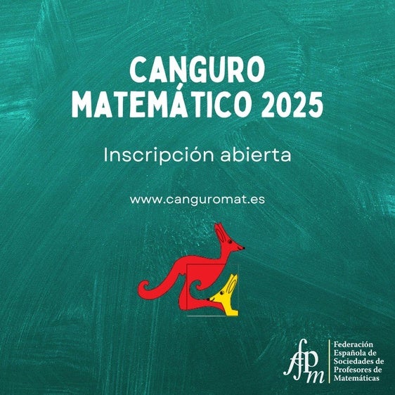Los centros educativos de Coria ya pueden inscribirse en las pruebas Canguro Matemático 2025 de la FESPM