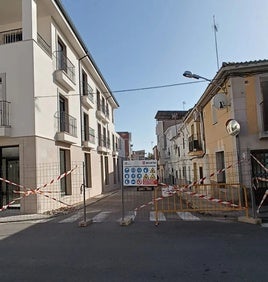 Calle Agua obras.