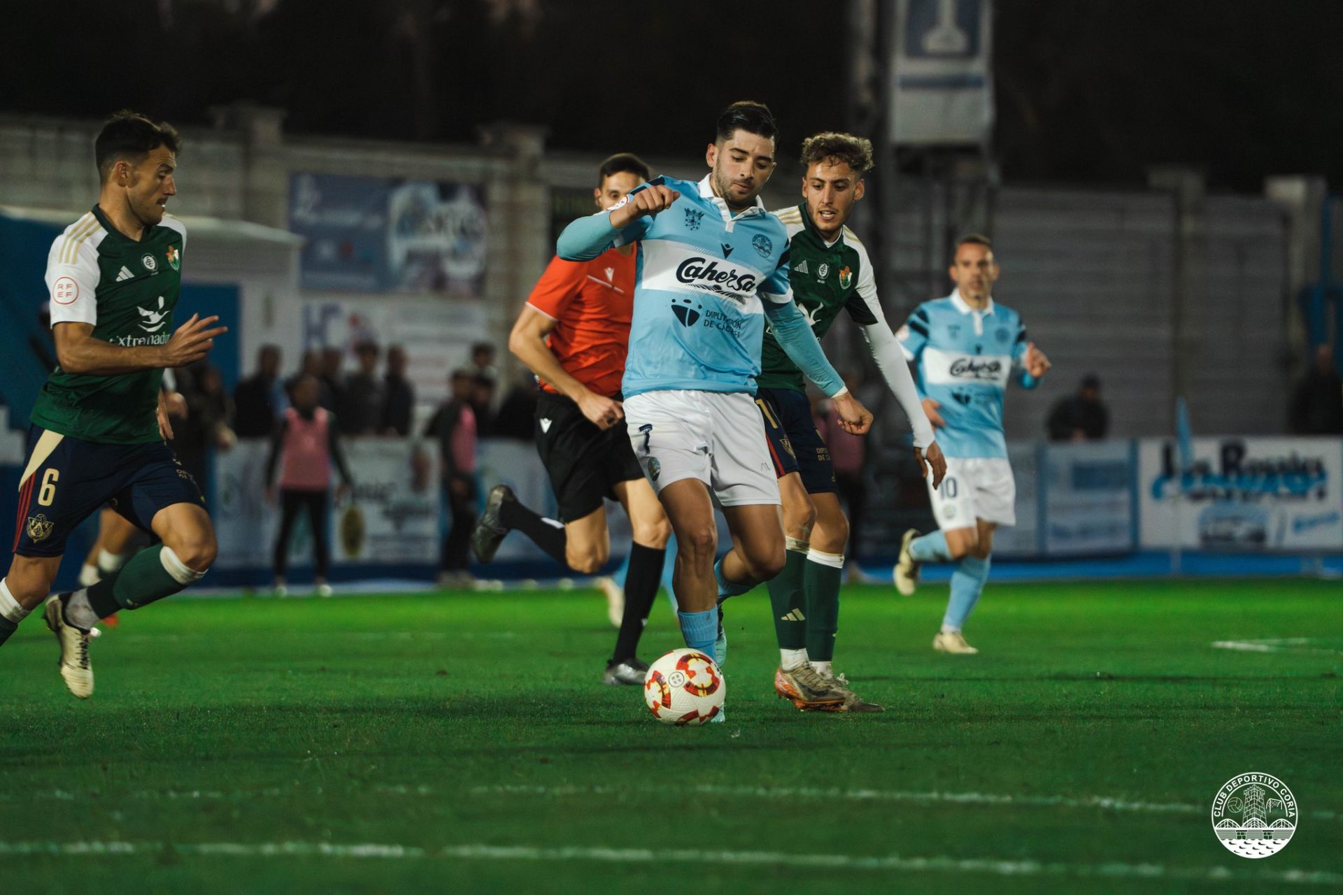 Empate entre el CD Coria y el CP Cacereño (1-1)