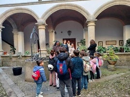 Visita de alumnos de Calzadilla a Coria.