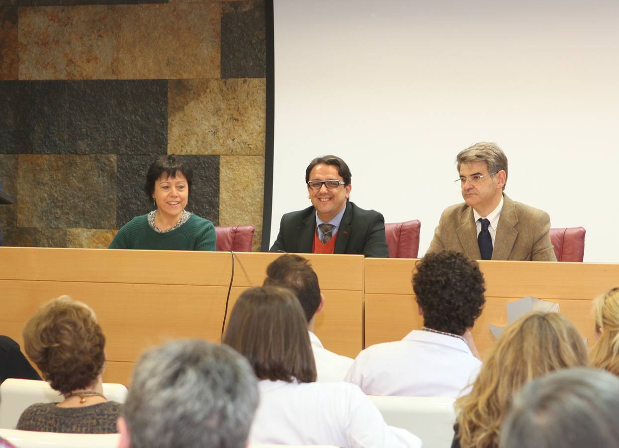 El consejero de Sanidad en el hospital Ciudad de Coria