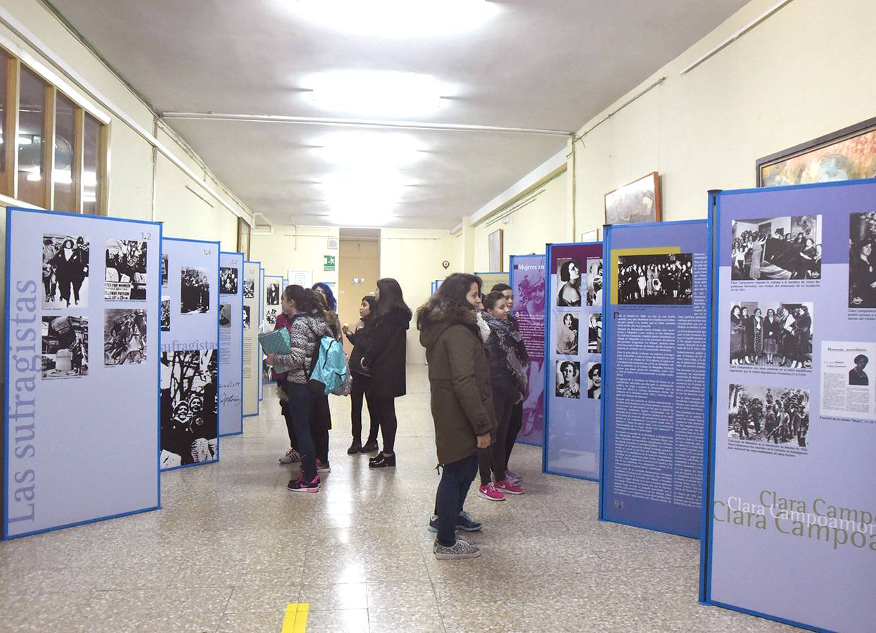 La exposición se encuentra en la primera planta del centro/Karpint