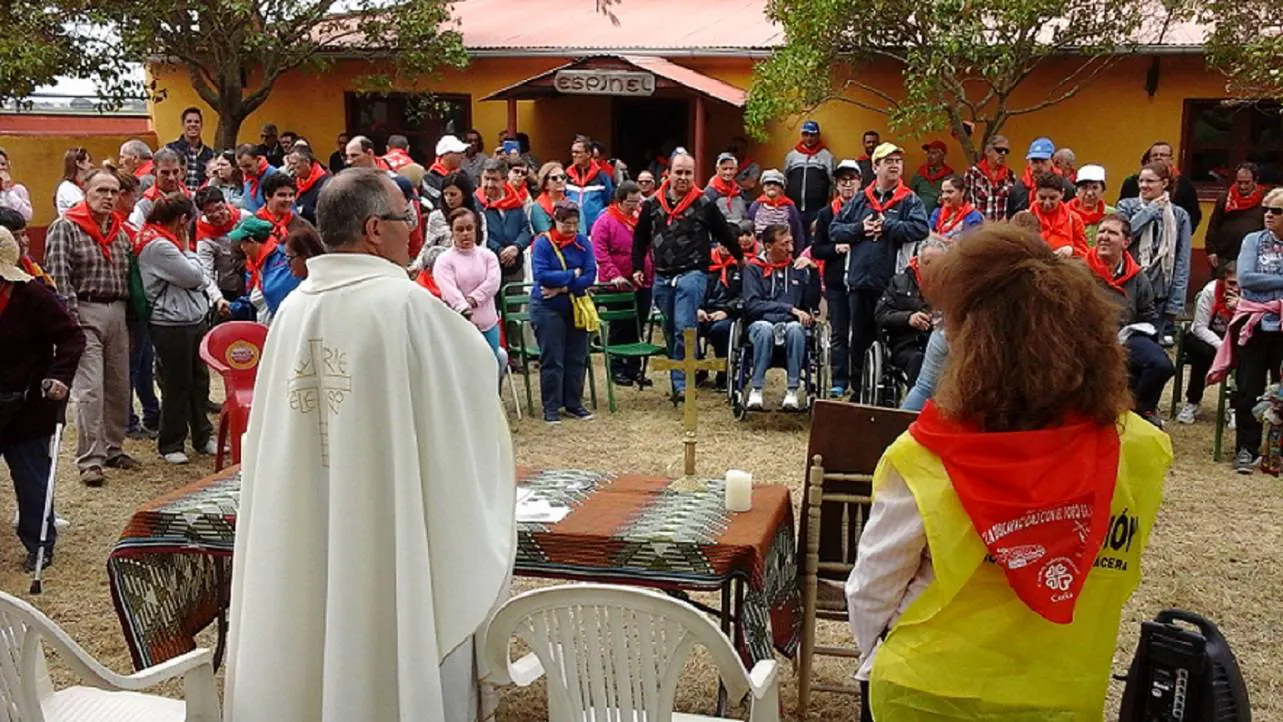 Francisco Cerro, obispo de la diócesis, celebró la misa