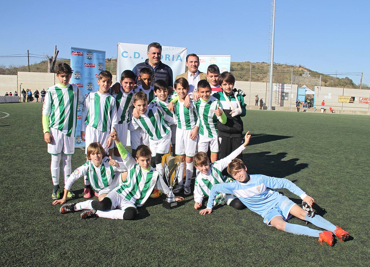 El Córdoba, ganador del primer torneo alevín de fútbol