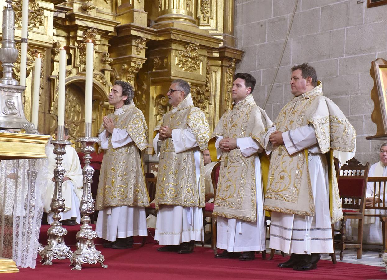 Los cuatro nuevos diáconos de la diócesis