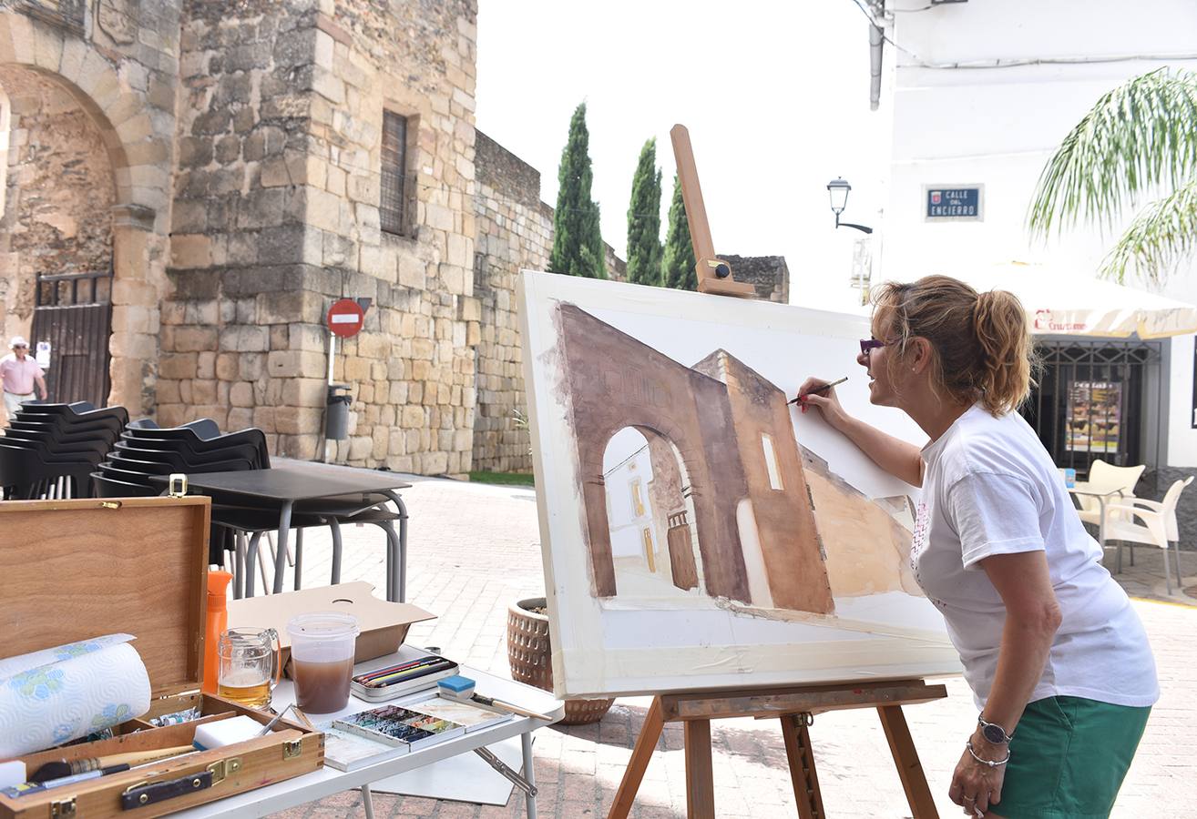 Manuel Caballeira ganador el VI Concurso de Dibujo y Pintura al Aire Libre ‘Bufón Calabacillas’