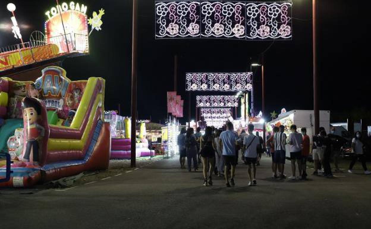 Ambiente del recinto ferial en el primer día de celebración. 