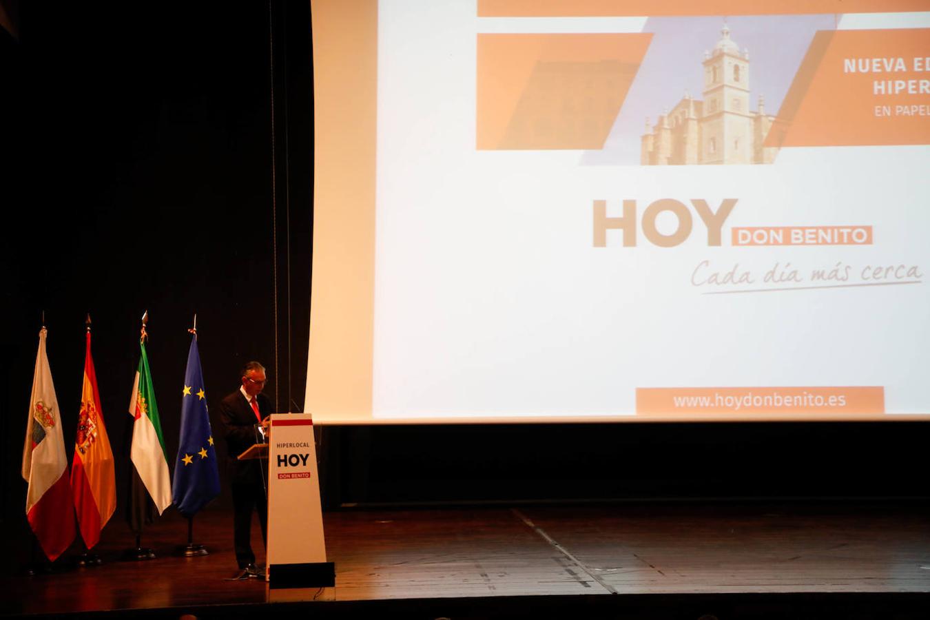 El alcalde de Don Benito, José Luis Quintana, en la presentación.