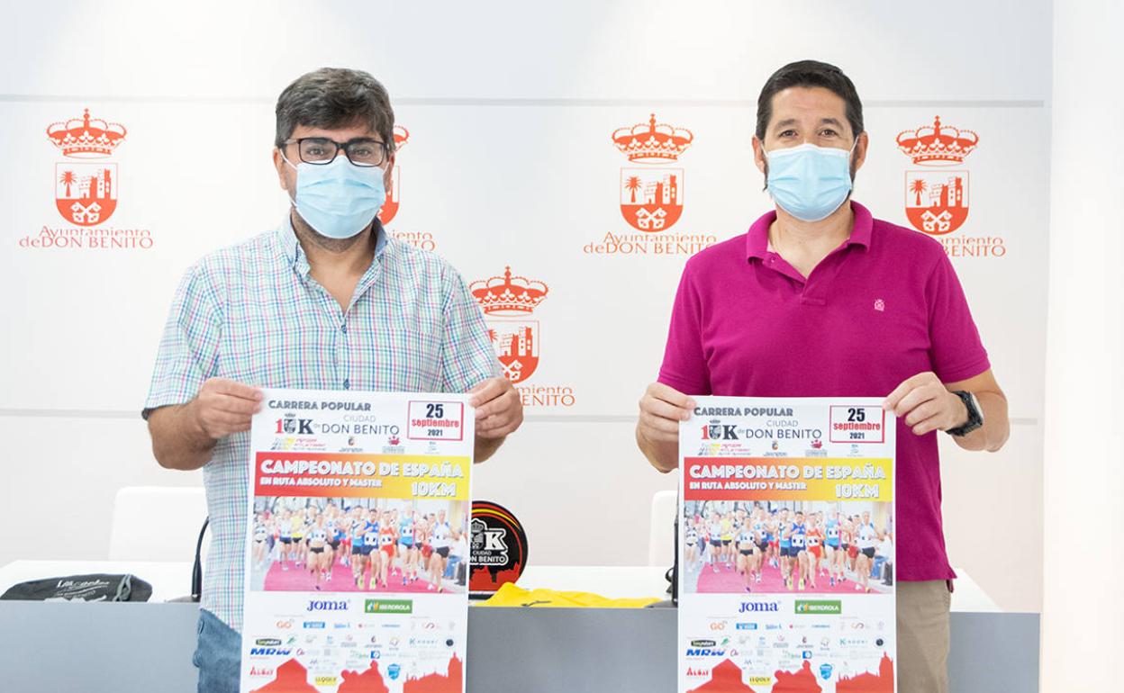 Presentación de la prueba en el Ayuntamiento de Don Benito. 