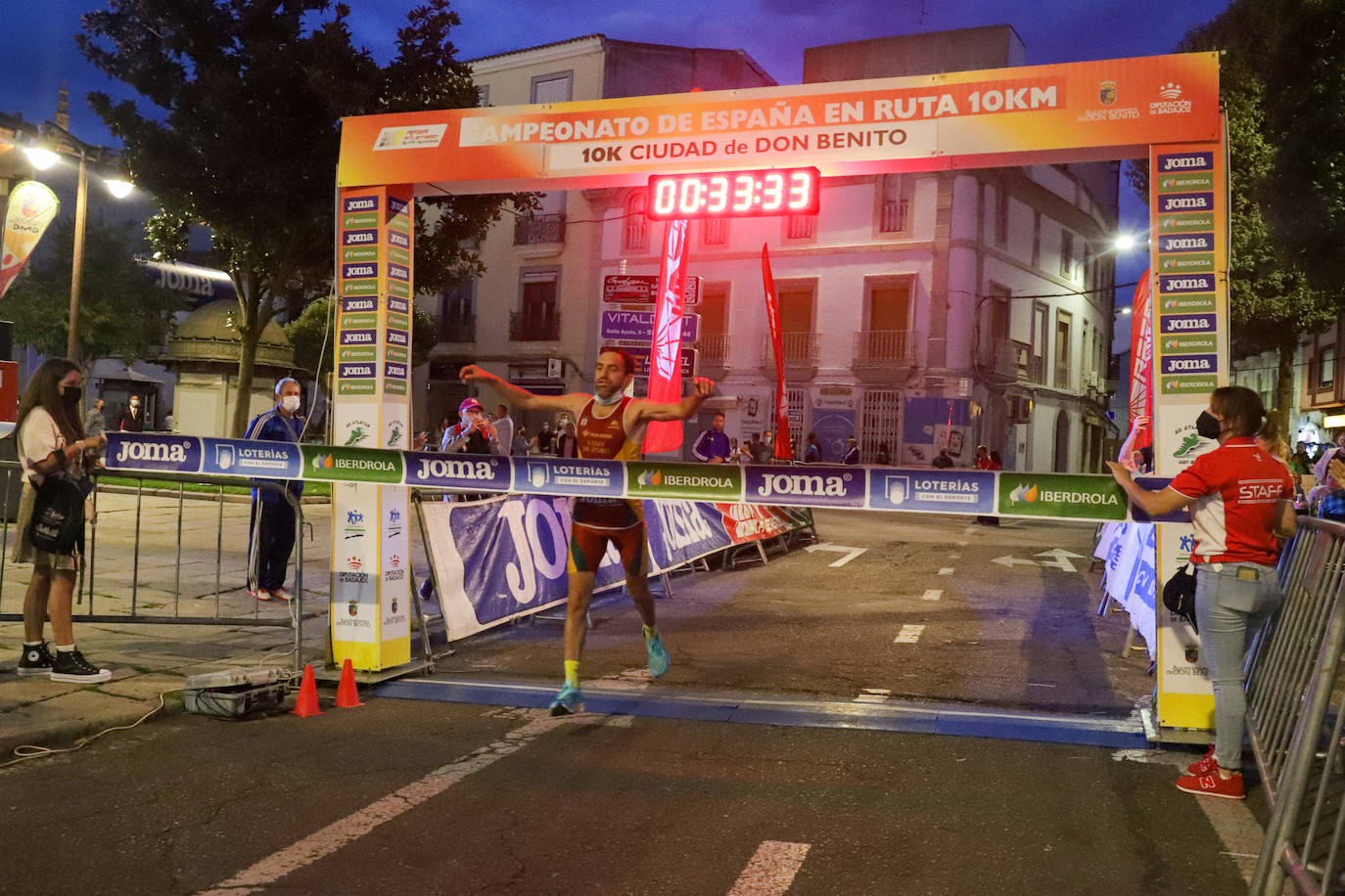 Don Benito acogió el Campeonato de España de 10K.