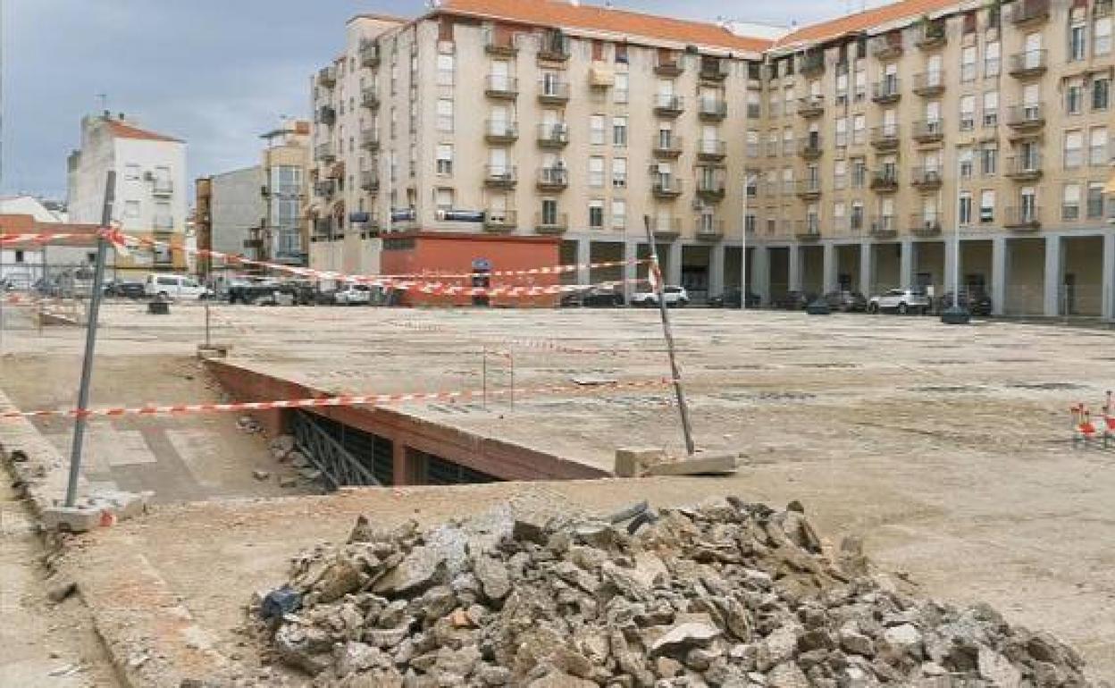 Habrá una partida para finalizar las obras en la plaza de Guadalupe. 