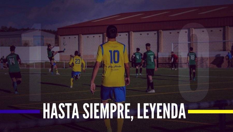 Imagen compartida por su club, la AD Obandina. 