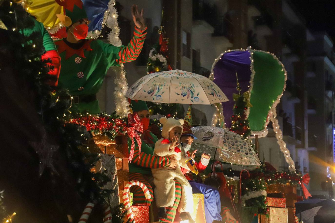 Carroza de la esscuela infantil municipal.