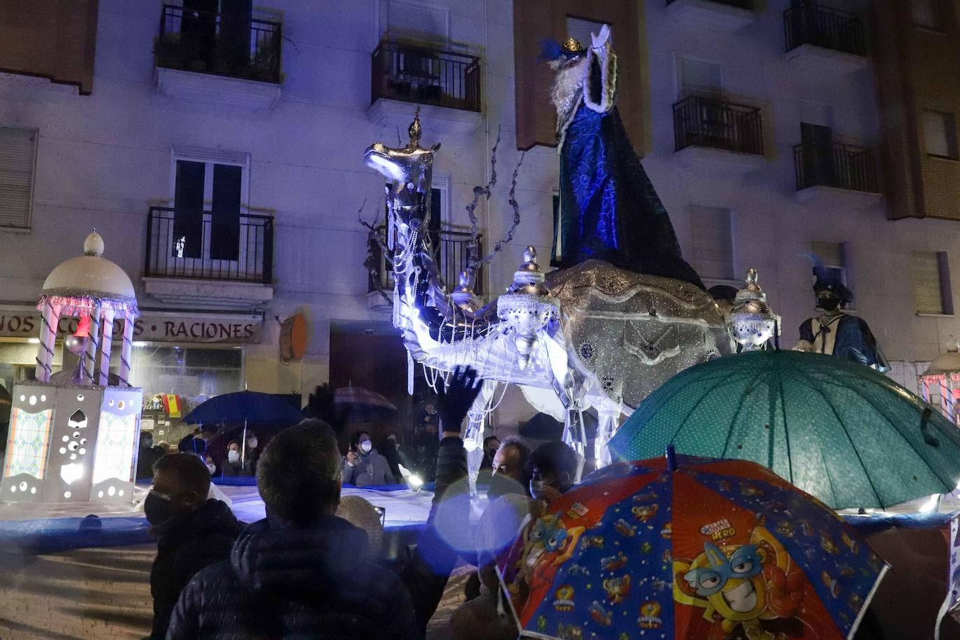 Los más pequeños, los que más disfrutaron de la cabalgata de Reyes